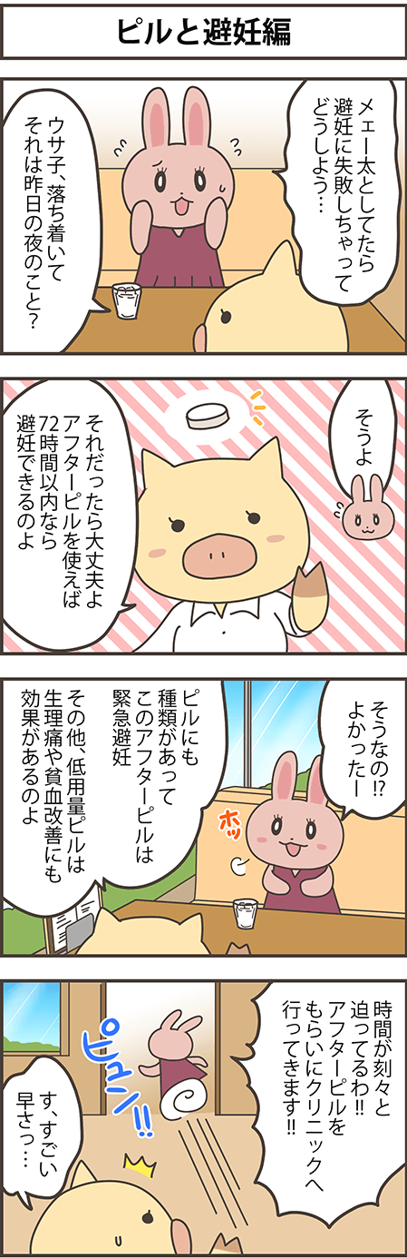 ピルと避妊編